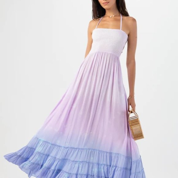 Tiare Hawaii Other - Tiare Hawaii Purple and Blue Swim Coverup
